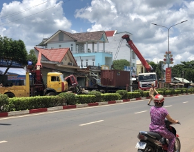 Cứu hộ xe công tại Đồng Xoài