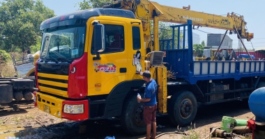 CHO THUÊ XE CẨU, VẬN CHUYỂN HÀNG HÓA